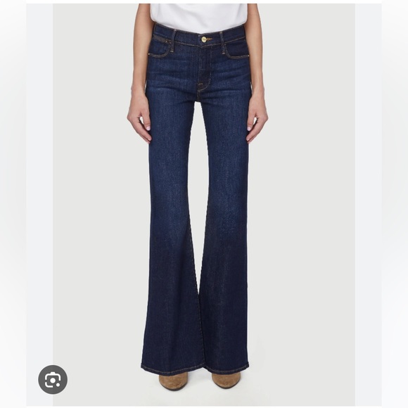 Frame Denim Denim - Frame Le Pixie High Waist Flare Sutherland Jeans Size 29”